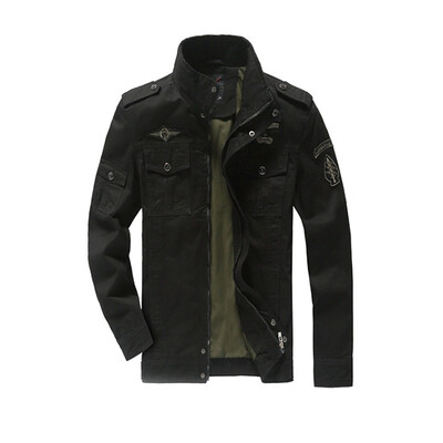 2017 autumn new spring and autumn jacket men's military uniform cotton jacket thin section of the equipment fashion jerseys
2017 autumn new spring and autumn jacket men's military uniform cotton jacket thin section of the equipment fashion jerseys