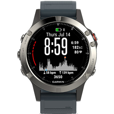 GARMIN Fenix5 Flying Resistance 5 Chinese Sapphire Glass Mirror GPS Multi-purpose Mountaineering Running Intelligent Sports Tabl
GARMIN Fenix5 Flying Resistance 5 Chinese Sapphire Glass Mirror GPS Multi-purpose Mountaineering Running Intelligent Sports Tabl