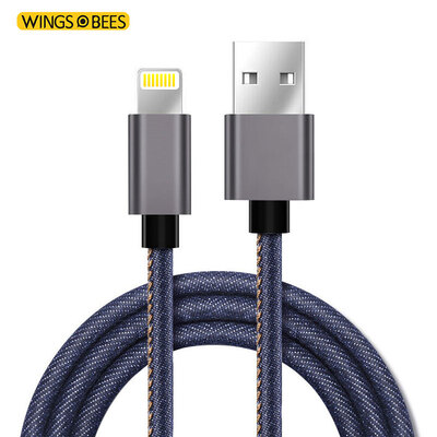 Bee wing apple 6 / 6S / 7 data line denim line 1 meter cowboy blue mobile phone charger line power cord support iphone5 / 5s / 7P / SE / ipad air mini
Bee wing apple 6 / 6S / 7 data line denim line 1 meter cowboy blue mobile phone charger line power cord support iphone5 / 5s / 7P / SE / ipad air mini