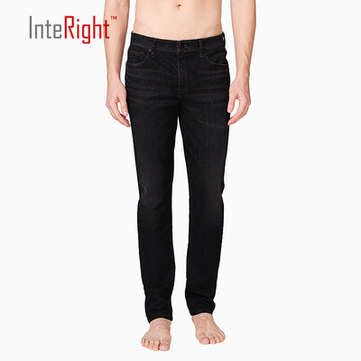 INTERIGHT jeans mens business casual super elastic fit slim jeans dark black 36 18088A
INTERIGHT jeans mens business casual super elastic fit slim jeans dark black 36 18088A