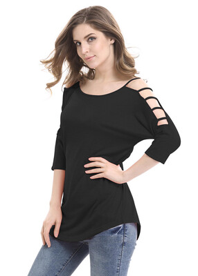 Mooncolour Womens Hollow Out Casual Loose Solid Blouse Tops
Mooncolour Womens Hollow Out Casual Loose Solid Blouse Tops