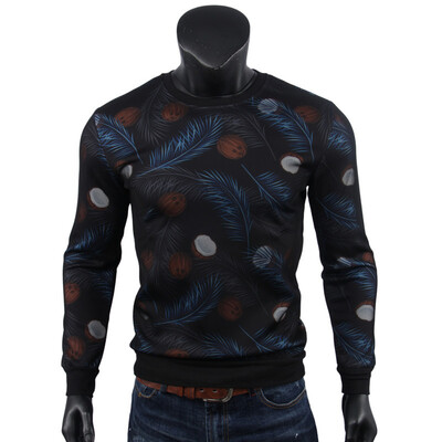 SHUYI Mens Fall New Mens Long Sleeve Sleeve Youth Round Shirt Printed Sweater T-shirt Tops
SHUYI Mens Fall New Mens Long Sleeve Sleeve Youth Round Shirt Printed Sweater T-shirt Tops