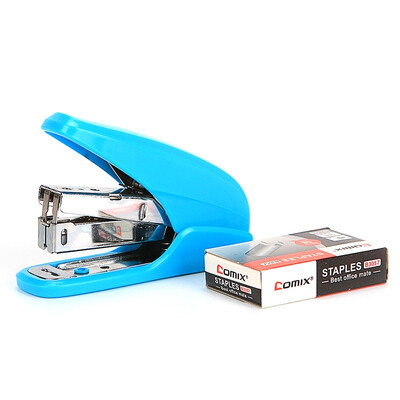 COMIX 10 office combination set portable effort of the stapler staples color random office stationery B3092
COMIX 10 office combination set portable effort of the stapler staples color random office stationery B3092