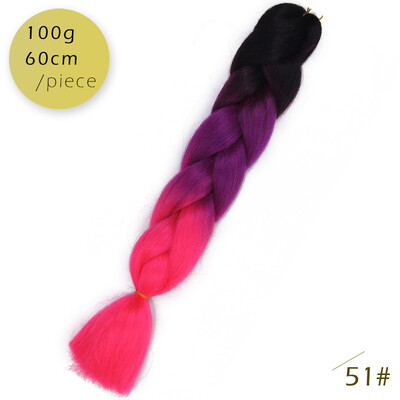 AISI HAIR 100g / pcs 24inch Kanekalon гигантский косы Волосыломбер Две тонныЦветные синтетические волосы для кукол Вязание крю
AISI HAIR 100g / pcs 24inch Kanekalon гигантский косы Волосыломбер Две тонныЦветные синтетические волосы для кукол Вязание крю