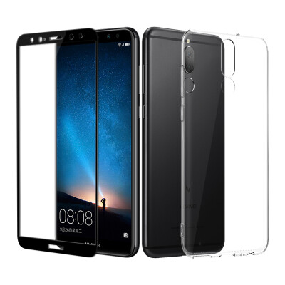 【Shell Membrane Set】 Huawei Memorandum 6 mobile phone shell to send full-screen black tempered film Huawei mobile phone sets all-inclusive drop-proof series soft shell / transparent
【Shell Membrane Set】 Huawei Memorandum 6 mobile phone shell to send full-screen black tempered film Huawei mobile phone sets all-inclusive drop-proof series soft shell / transparent