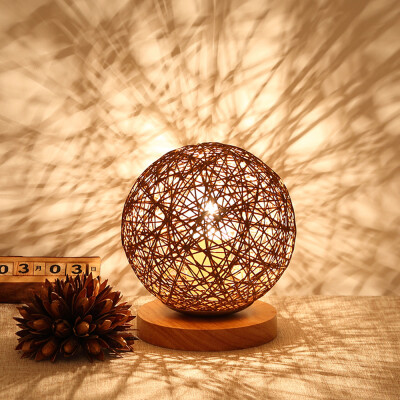 BOKT Minimalist Solid Wood Table Lamp Bedside Desk Lamp Colourful Home Decor Rattan Ball Round Lampshade
BOKT Minimalist Solid Wood Table Lamp Bedside Desk Lamp Colourful Home Decor Rattan Ball Round Lampshade