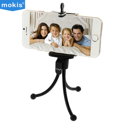 Mokis desktop phone stand tripod stand bedside lazy stand phone camera stand self-portrait bracket black
Mokis desktop phone stand tripod stand bedside lazy stand phone camera stand self-portrait bracket black