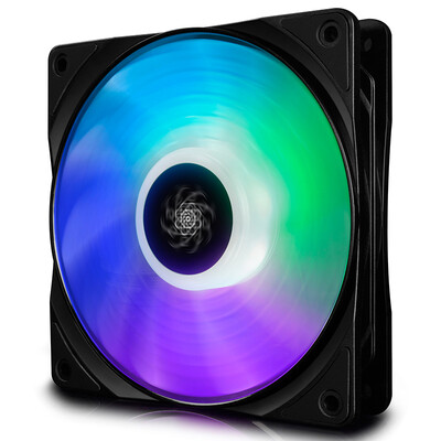 Kyushu Aeolus DEEPCOOL magic ring 120 RGB single package chassis fan 12CM RGB LED lamp beads water cooling heat support the four main board
Kyushu Aeolus DEEPCOOL magic ring 120 RGB single package chassis fan 12CM RGB LED lamp beads water cooling heat support the four main board