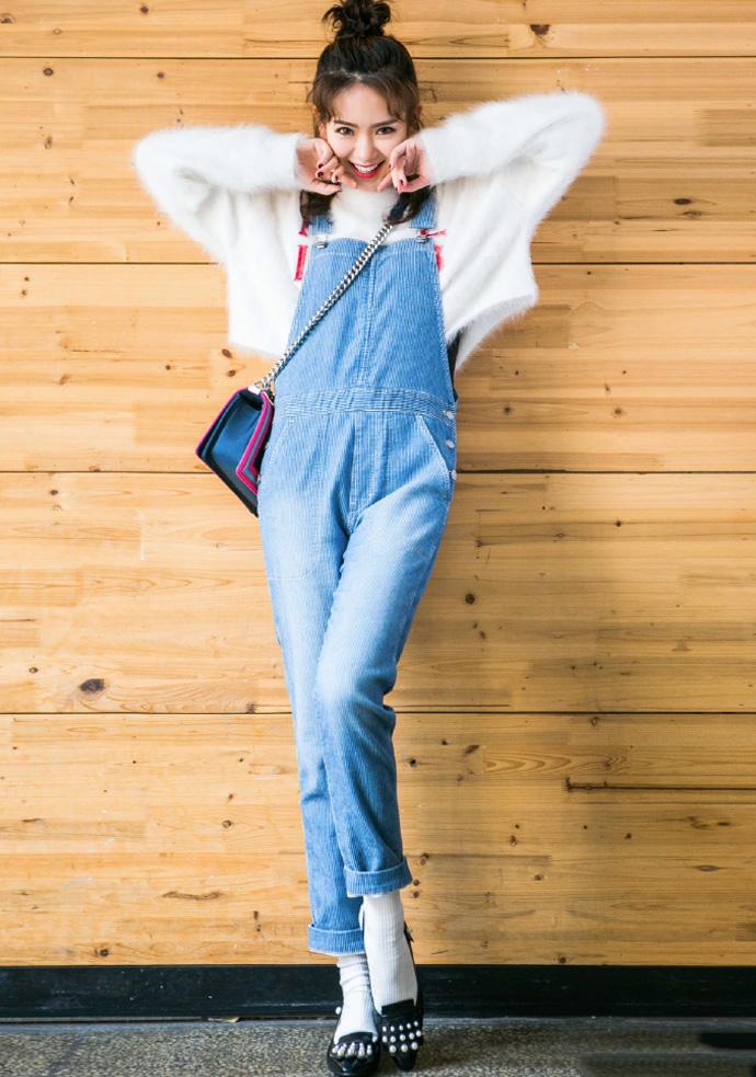 戚哥变软妹 跟戚薇学早秋穿搭