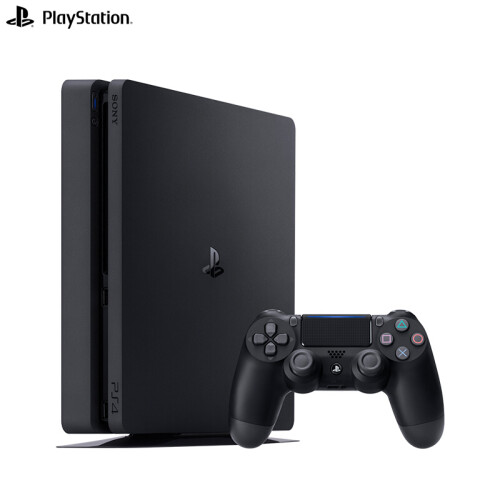 索尼（SONY）PS4 Slim PlayStation国行游戏机 500G主机（黑色）