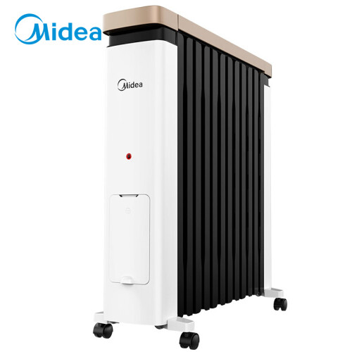 美的（Midea）取暖器/电暖器/电暖气片家用 加宽散热片 劲暖电热油汀NY2212-18EW