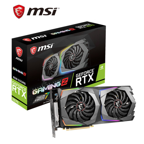 微星（MSI）魔龙Z GeForce RTX 2070 GAMING Z 8G GDDR6 旗舰OC版 电竞游戏电脑独立显卡