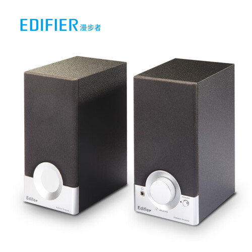 漫步者（EDIFIER） R18T 2.0声道 木质多媒体音响音箱   电脑音响   黑色