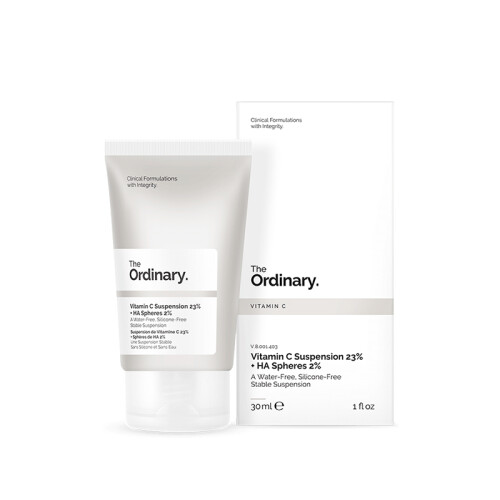 海囤全球The Ordinary 面部精华 23%维生素C+2%透明质酸乳霜 30ml 提亮肤色 细腻肌肤