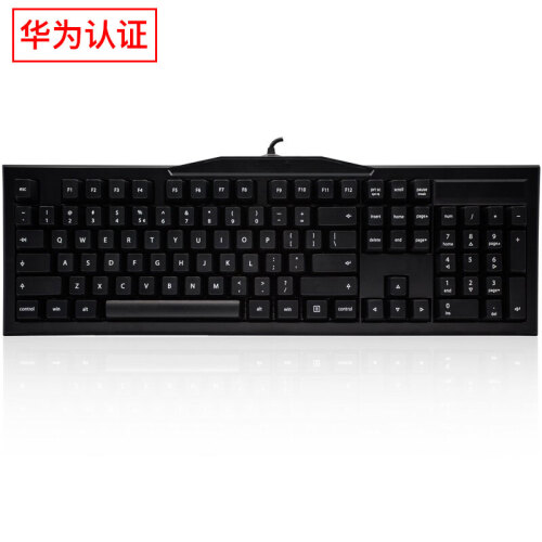 樱桃（Cherry）MX2.0C G80-3802 机械键盘 有线键盘 游戏键盘 全尺寸机械键盘 高键帽窄边 黑色 红轴 自营