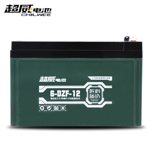 超威电池12v7.5ah电瓶替12V7AH8ah农用电动喷雾器免维护12v蓄电池ups电池 超威电池12V12AH经典款