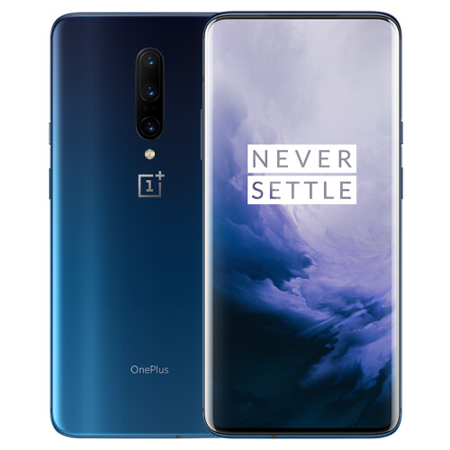 京品手机一加 OnePlus 7 Pro 2K+90Hz 流体屏 骁龙855旗舰 4800万超广角三摄 8GB+256GB 星雾蓝 全面屏拍照游戏手机