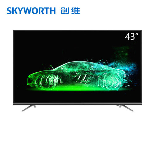 创维（SKYWORTH）43M9 43英寸4K超高清 HDR解码 AI人工智能语音 网络WIFI 液晶平板电视机