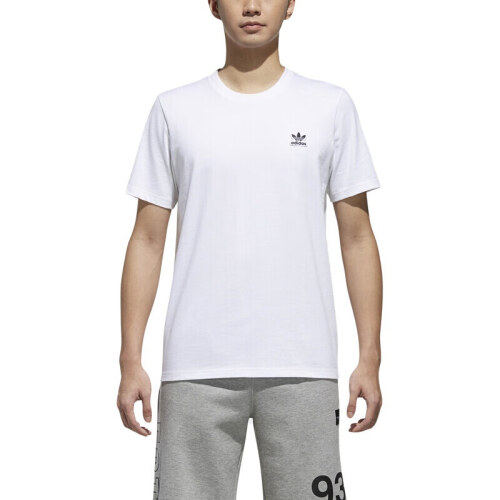 【王嘉尔同款】阿迪达斯 ADIDAS 三叶草 男子 经典系列 AC  WAPPEN TEE 运动 T恤 DN8024 L码