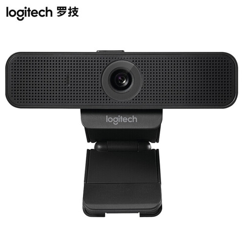 罗技（Logitech） C925e 高清网络摄像头 美颜主播摄像头自动对焦 镜头关闭开关 保护隐私 黑色