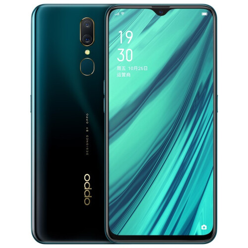 OPPO A9 新品手机【3期免息+赠音箱耳机+碎屏险】128G内存水滴全面屏渐变全网通双卡双待 云母绿  4G+128G 官网标配