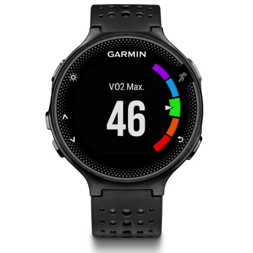 佳明（GARMIN）跑步手表 Forerunner235L手表 黑灰色 定位智能 多功能男女腕式心率表 训练跑步运动手表