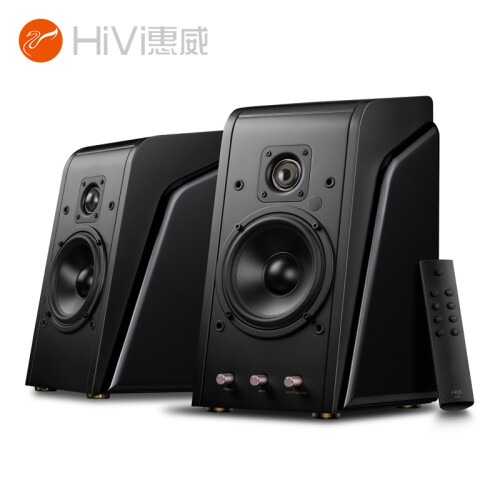 惠威 HiVi M200 新一代经典   HiFi有源音箱 蓝牙音箱 电脑音箱 电视音响 黑色（2019版）