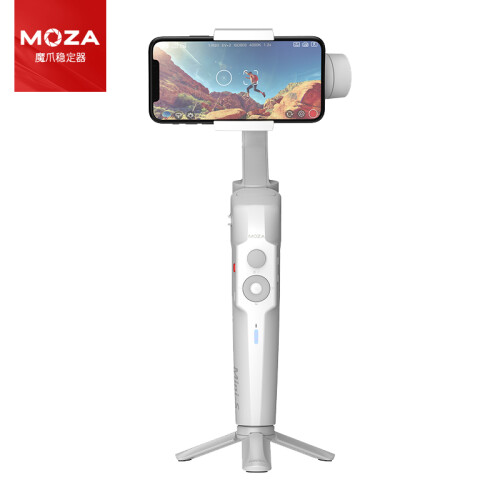 【新品】魔爪（MOZA）Mini-SE手持云台稳定器 vlog视频直播防抖 手机折叠稳定器（珍珠白款 折叠收纳 ）