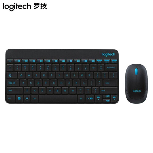 京东超市罗技（Logitech） MK245 Nano 无线鼠标键盘套装 电脑笔记本迷你键鼠套装 MK245 nano黑色