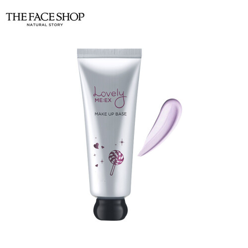 菲诗小铺（The Face Shop）可爱甜蜜隔离霜02#紫罗兰色40g（隔离霜 防晒隔离 bb霜 修饰肤色）