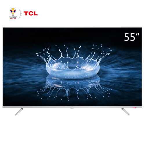 TCL 55A860U 55英寸 1.5+16GB 4K超高清 32核 7.9mm超薄全面屏AI人工智能网络液晶平板电视机 自营