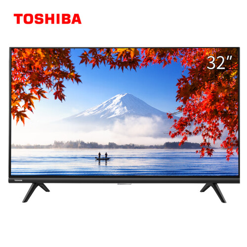 东芝（TOSHIBA） 32英寸高清LED液晶平板普通电视机 卧室小电视/监控器/电脑显示器