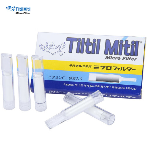 日本蓝小鸟Tiltil Mitil 原味一次性抛弃型烟嘴（10支X1盒装）