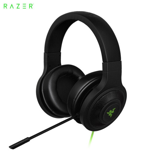 雷蛇（Razer）北海巨妖头戴式耳机 7.1虚拟环绕立体音效 带麦克风 绝地求生吃鸡 音频接口耳麦 标准版-黑色