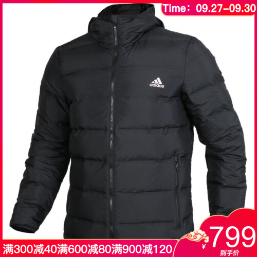 Adidas阿迪达斯男装19冬季保暖羽绒服运动服BQ8599 BQ2001 L