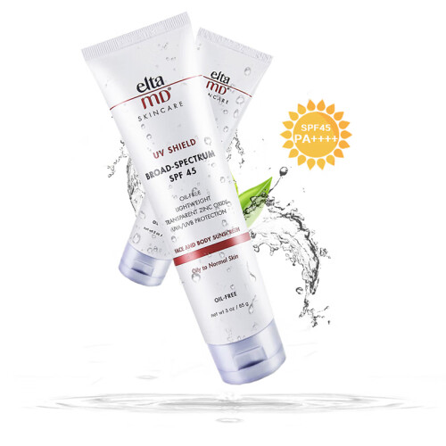 海囤全球美国进口 EltaMD 紫外线防晒霜SPF45 PA++++ 85g/管 无油配方
