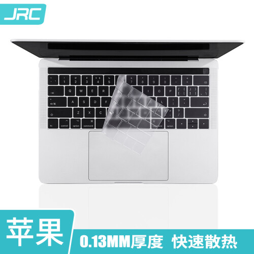 JRC Mac苹果笔记本新Pro13英寸Touch Bar电脑macbook键盘膜A1706/A1989保护膜 全透明超薄TPU键盘膜