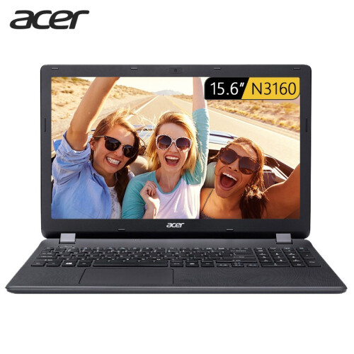 京品电脑宏碁（Acer）墨舞EX2519 15.6英寸笔记本（四核N3160 4G 128G SSD 蓝牙 高清雾面屏 win10）黑色