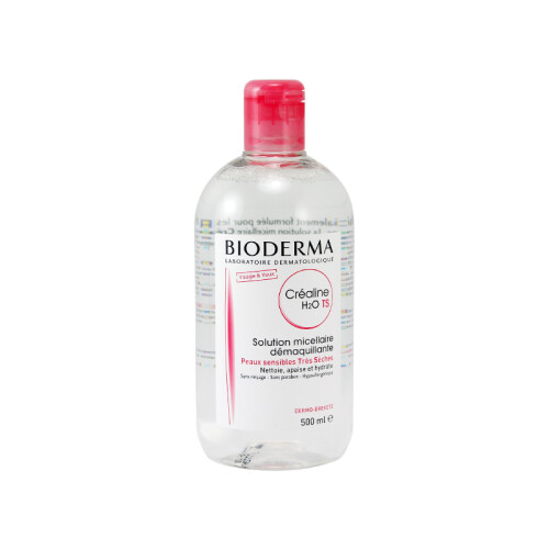 海囤全球贝德玛（Bioderma） 卸妆水 温和柔肤 粉水 脸部保湿卸妆液 干性敏感500 TS粉水洁肤水500ml