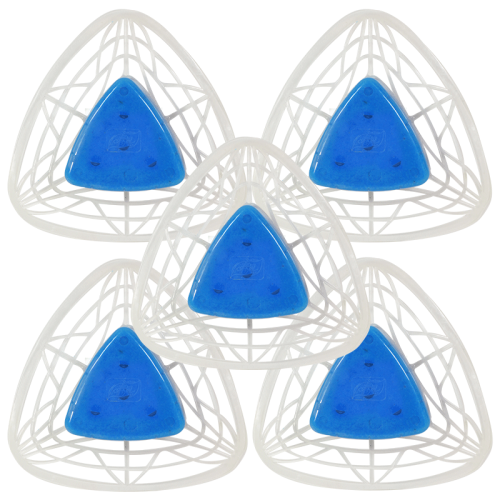 春风 小便池除臭芳香球 尿斗芳香片过滤网 尿斗除臭三角块 男厕所公共卫生间防堵塞除异味 10个组合 小便池消臭剂（三角块）