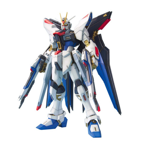 京东超市万代（BANDAI）高达Gundam拼插拼装模型玩具 MG版 突击自由敢达0148083