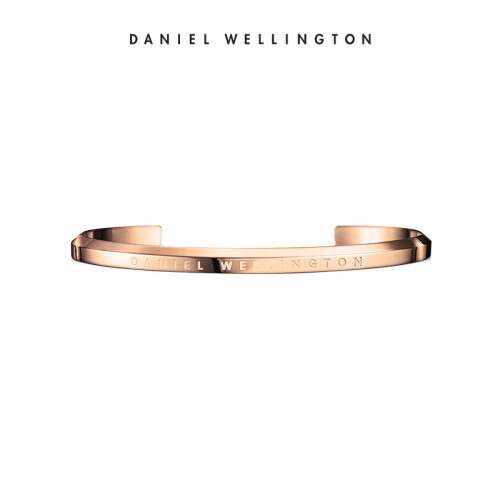 海囤全球【品牌直营】丹尼尔惠灵顿Daniel Wellington DW手镯女情侣手环小号 金属开口简约 Cuff RG Small