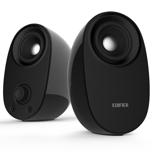 漫步者（EDIFIER）R30T 2.0多媒体有源音箱 桌面音响 电脑音箱 黑色