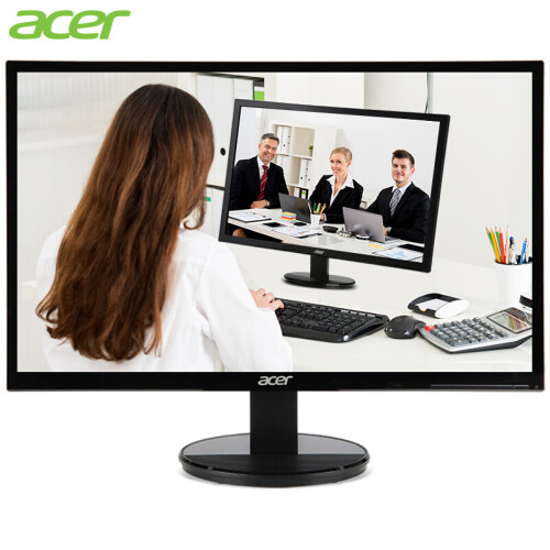 宏碁（Acer）K202HQL  Ab 19.5英寸 窄边框 类钢琴烤漆工艺边框 宽屏液晶显示器 显示屏