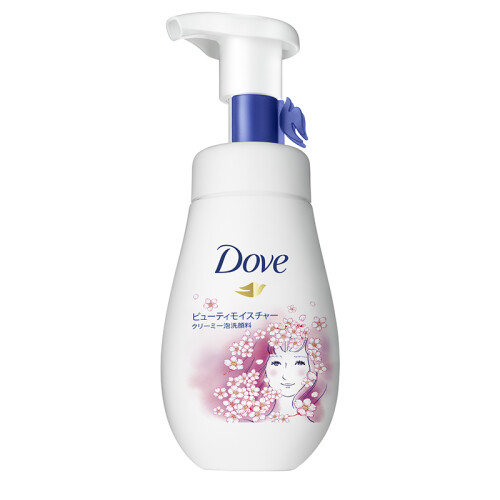 京东超市多芬(Dove)润泽水嫩洁面慕斯 泡泡 润泽洁面慕斯系列160ml(日本进口氨基酸洁面保湿补水)(新老包装随机发）