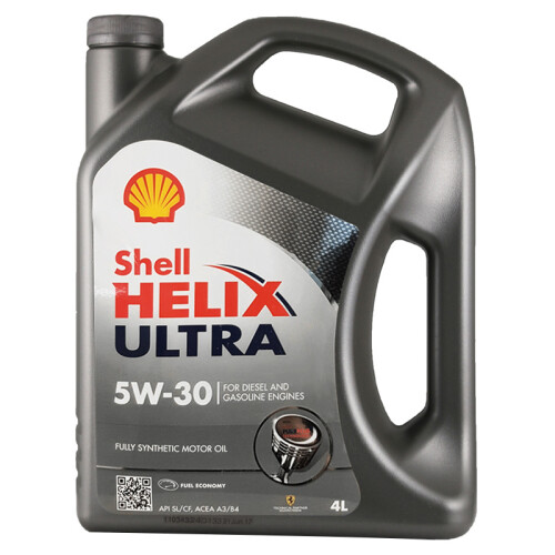 海囤全球壳牌（Shell）全合成机油 超凡喜力Helix Ultra 5W-30 灰壳A3/B4 SL 4L 欧洲原装进口