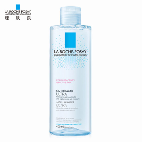 理肤泉(LA ROCHE-POSAY)温泉净颜修护卸妆液400ml(卸妆水脸部温和保湿 卸妆水 卸妆液 法国原装进口)