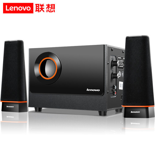 联想(Lenovo)C1530音箱音响电脑台式机笔记本电脑音箱套装低音炮多媒体2.1声道 黑色