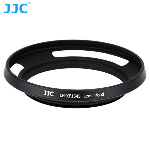 JJC 富士15-45遮光罩 XA5 XA20 XT100 XC 15-45mm镜头配件 52mm 黑色