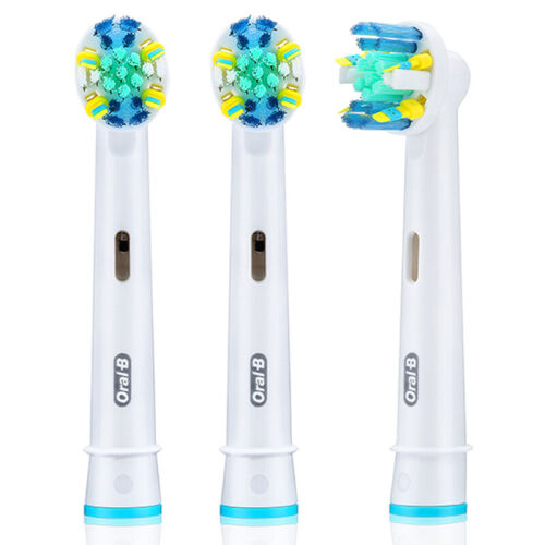 欧乐B（Oralb）电动牙刷头 3支装 牙线效果型 适配成人2D/3D全部型号 EB25-3 德国进口